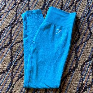 gymshark light blue leggings